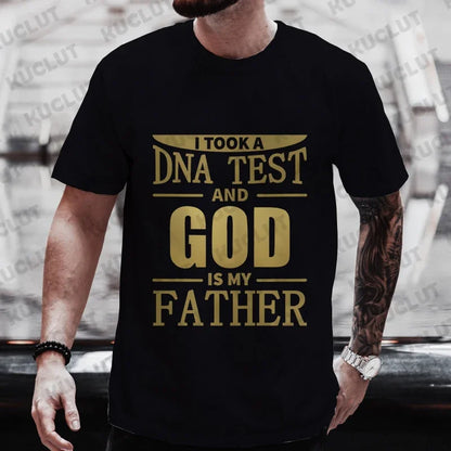God Is My Father Men's T-shirts Sizes: XL through 4XL