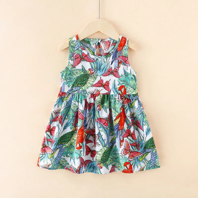 Summer Sleeveless Kids’ Sundress