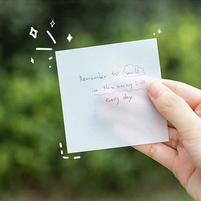 Transparent Waterproof Posted It Sticky Notepads
