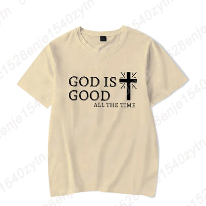 God Is Good All The Time Short Sleeve T-Shirt