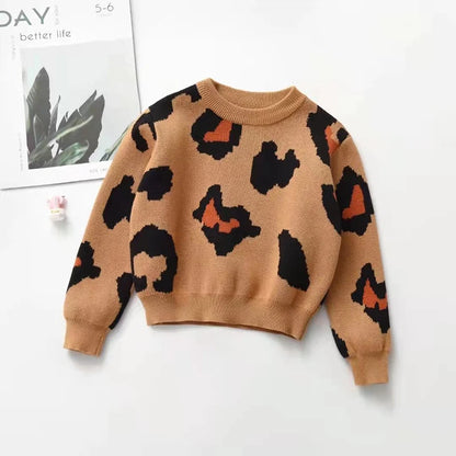 Children's Unisex Long Sleeve Knit Sweaters