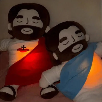 Cuddly Companion Breathing Jesus Plush