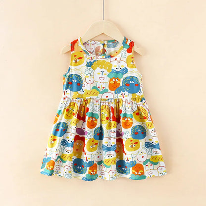 Summer Sleeveless Kids’ Sundress