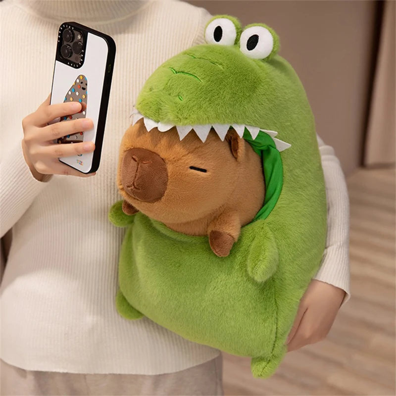 Capybara Plush Crocodile, Avocado & Friends