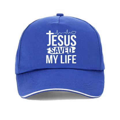 Jesus Saved My Life baseball Cap