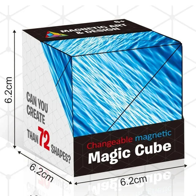 Magnetic Cube 3D Decompression Puzzle