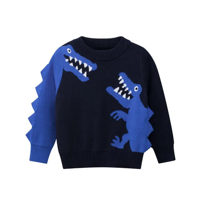 Boys Pullover Long Sleeve Sweaters