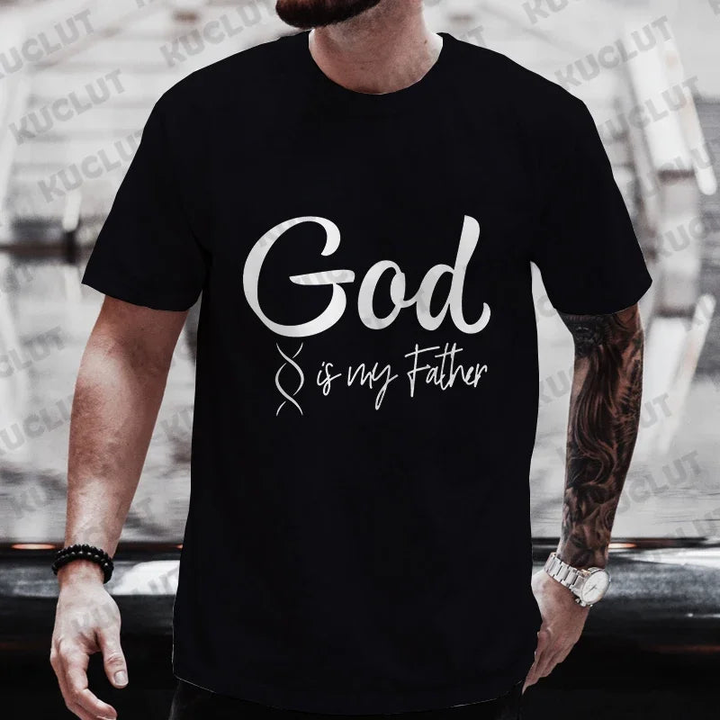 God Is My Father Men's T-shirts Sizes: XS, XXS