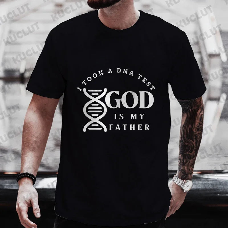 God Is My Father Men's T-shirts Sizes: XL through 4XL