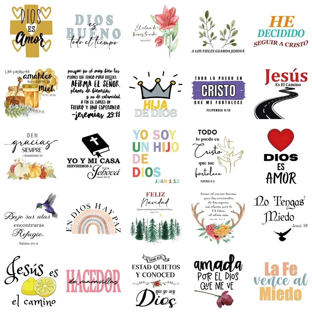 Spanish Bible Stickers