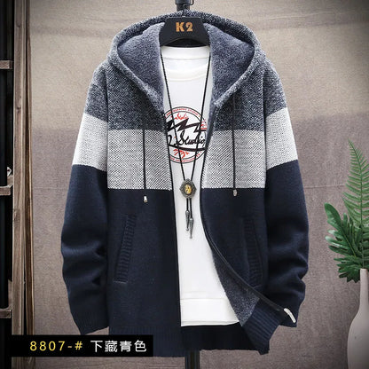 Men's Fleece Zipper Cardigan