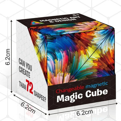 Magnetic Cube 3D Decompression Puzzle