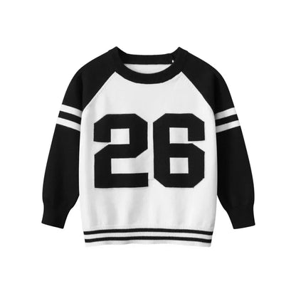 Boys Pullover Long Sleeve Sweaters