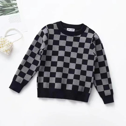 Children's Unisex Long Sleeve Knit Sweaters