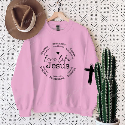 Love Like Jesus Faith Sweatshirt